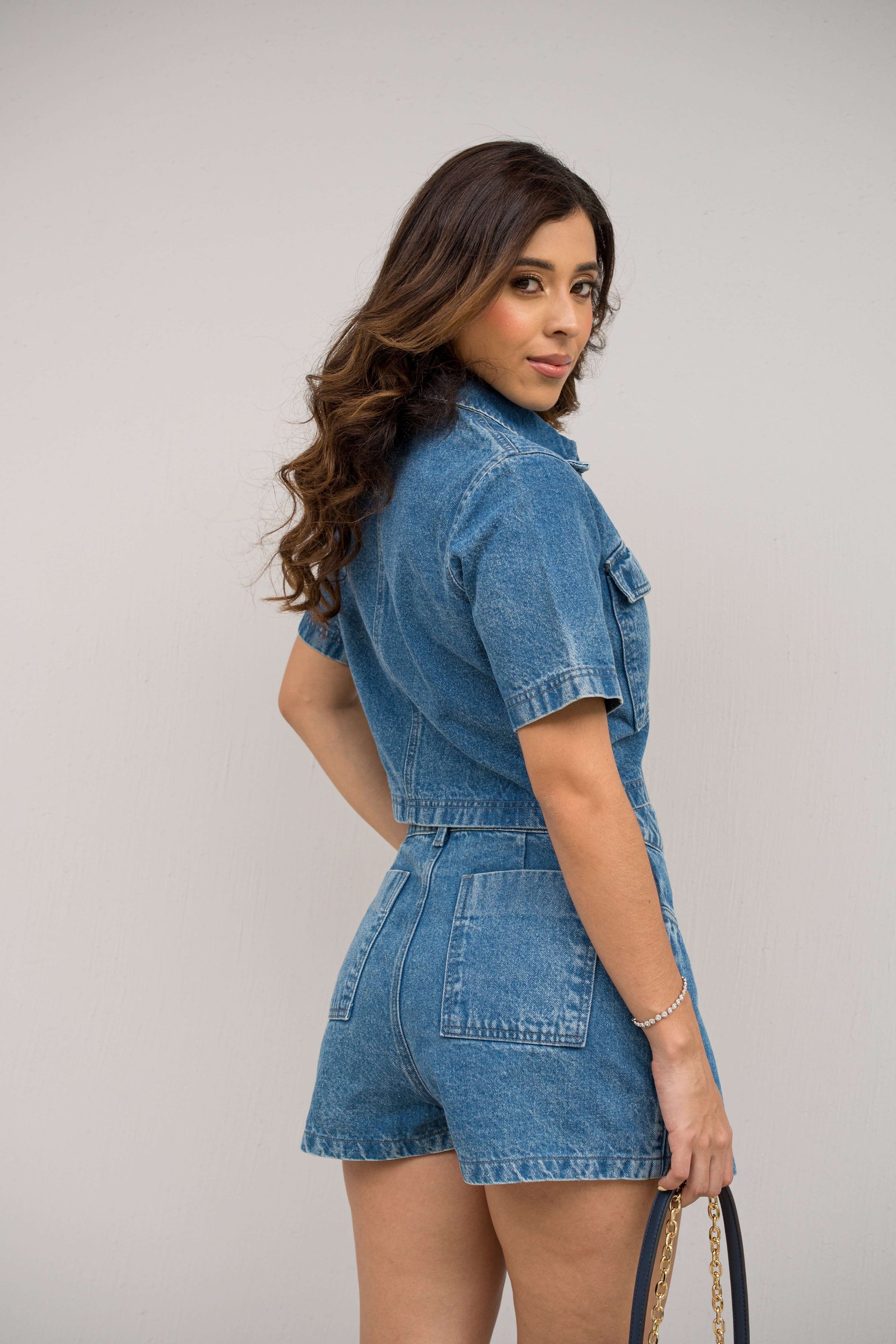 SET BLOOM DENIM
