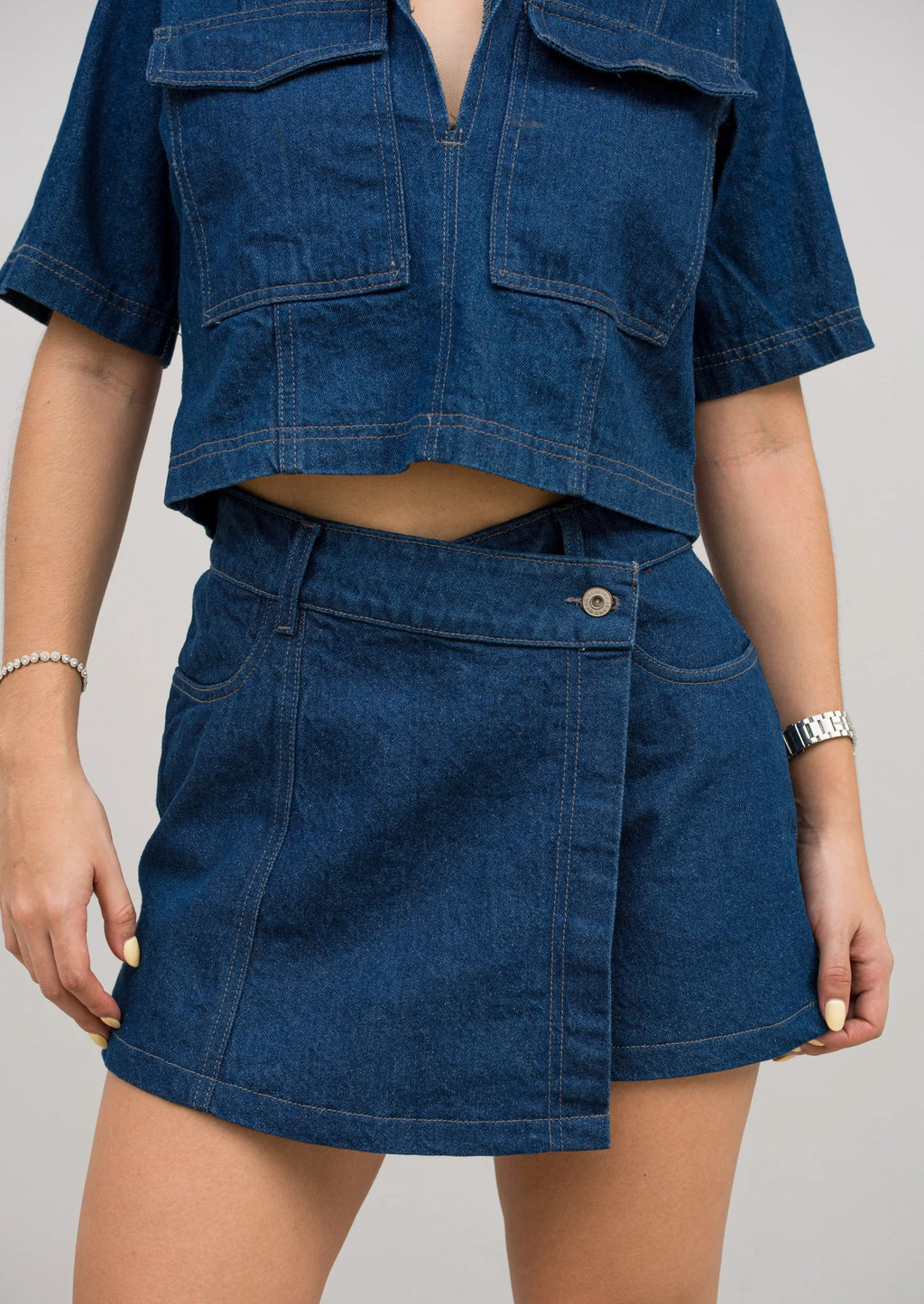 SET BLOOM DENIM